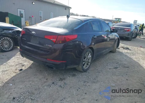 2013 Kia Optima Ex from USA, damaged, VIN 5XXGN4A77DG243604